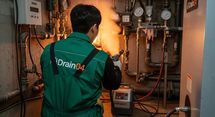 이충동 수도 동파 녹임 해빙 녹여서 하수구 뻥 뚫어