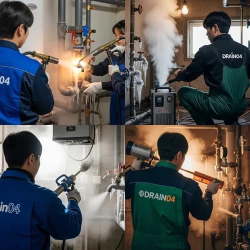 소사동 수도 동파 녹임 해빙 녹임으로 쾌적한 환경을