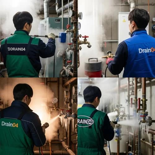 지제동 해빙 하수도 배관 업체 확실하게 녹여서 뚫어