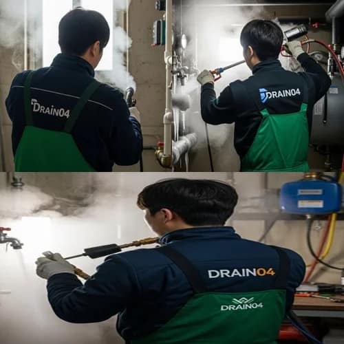 지제동 해빙 하수도 배관 업체 확실하게 녹여서 뚫어